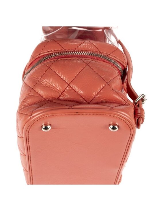 Chanel 2018 Limited Edition Aquarium Backpack Pink Transparent Quilted main image 2